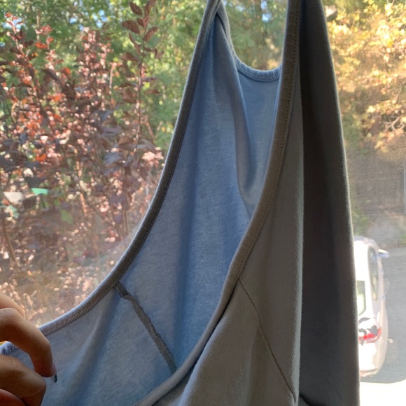 Brandy Melville light blue halter top - Picture 3 of 4